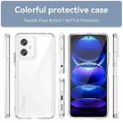 For Xiaomi Redmi Note 12 China Colorful Series Acrylic + TPU Phone Case(Transparent) - 2
