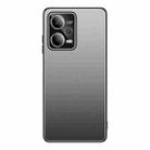For Xiaomi Redmi Note 12 Pro+ China All-Inclusive Lens Frosted Metal Phone Case(Silver Grey) - 2