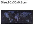 Anti-Slip Rubber Cloth Surface Game Mouse Mat Keyboard Pad, Size:80 x 30 x 0.2cm(World Map) - 1