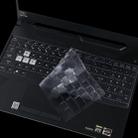 For Asus Plus FA706IU 17.3 inch Transparent and Dustproof TPU Laptop Keyboard Protective Film - 1
