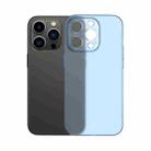 For iPhone 14 Plus Ultra-thin Micro Frosted Heat Dissipation Phone Case(Sierra Blue) - 1