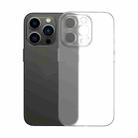 For iPhone 14 Pro Ultra-thin Micro Frosted Heat Dissipation Phone Case(White) - 1
