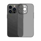 For iPhone 13 Pro Max Ultra-thin Micro Frosted Heat Dissipation Phone Case(Black) - 1