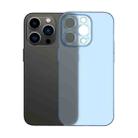 For iPhone 12 Pro Max Ultra-thin Micro Frosted Heat Dissipation Phone Case(Sierra Blue) - 1