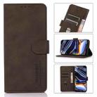 For Xiaomi Redmi Note 12 China KHAZNEH Matte Texture Leather Phone Case(Brown) - 1