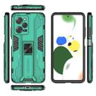 For Xiaomi Redmi Note 12 Pro 5G China / Global / Speed Supersonic PC + TPU Shock-proof Protective Case with Holder(Green) - 2