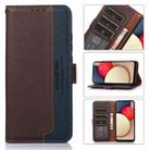 For Xiaomi Redmi Note 12 China KHAZNEH Litchi Texture Leather RFID Phone Case(Brown) - 1