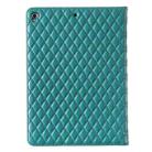 For iPad 8 / 7 / 6 / 5 9.7 inch Elegant Rhombic Texture Horizontal Flip Leather Tablet Case(Green) - 3