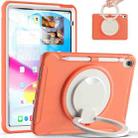 For iPad 10th Gen 10.9 2022 Shockproof TPU + PC Protective Tablet Case(Living Coral) - 1