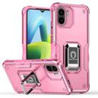 For Xiaomi Redmi A1 Non-slip Shockproof Armor Phone Case(Pink) - 1