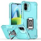 For Xiaomi Redmi A1 Non-slip Shockproof Armor Phone Case(Mint Green) - 1