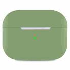 For AirPods Pro 2 Spliting Silicone Protective Case(Matcha Green) - 1