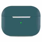 For AirPods Pro 2 Spliting Silicone Protective Case(Dark Green) - 1