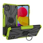 For Samsung Galaxy A04 / M13 5G Armor Bear Shockproof PC + TPU Phone Case with Ring(Green) - 1