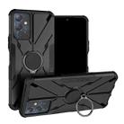 For Infinix Note 12i Armor Bear Shockproof PC + TPU Phone Case with Ring(Black) - 1