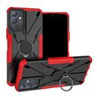 For Infinix Note 12i Armor Bear Shockproof PC + TPU Phone Case with Ring(Red) - 1