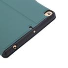 For iPad mini 5 / 4 / 3 / 2 / 1 Electric Pressed Texture Horizontal Flip Leather Case with Holder & Pen Slot(Pine Green) - 11