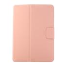 For iPad mini 5 / 4 / 3 / 2 / 1 Electric Pressed Texture Horizontal Flip Leather Case with Holder & Pen Slot(Grapefruit Pink) - 2