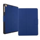 For iPad mini 5 / 4 / 3 / 2 / 1 Electric Pressed Texture Horizontal Flip Leather Case with Holder & Pen Slot(Navy Blue) - 1