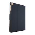 For iPad mini 5 / 4 / 3 / 2 / 1 Electric Pressed Texture Horizontal Flip Leather Case with Holder & Pen Slot(Charcoal Gray) - 4