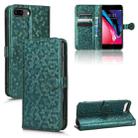 For iPhone 7 Plus / 8 Plus Honeycomb Dot Texture Leather Phone Case(Green) - 1