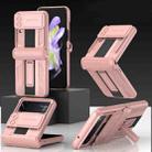 For Samsung Galaxy Z Flip4 GKK Magnetic Fold Armor Shockproof Protective Phone Case(Pink) - 1