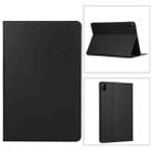For Xiaomi Redmi Pad 10.61 Voltage Elastic Texture Flip Tablet Leather Case(Black) - 1