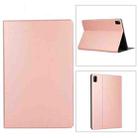 For Xiaomi Redmi Pad 10.61 Voltage Elastic Texture Flip Tablet Leather Case(Rose Gold) - 1