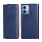 For Xiaomi Redmi Note 12 China Gloss Oil Solid Color Magnetic Leather Phone Case(Blue) - 1