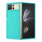 For Xiaomi Mix Fold 2 Candy Series TPU Phone Case(Transparent Blue) - 1