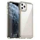 For iPhone 11 Pro Max Candy Series TPU Phone Case(Transparent Grey) - 1