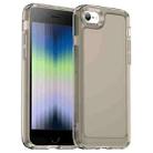 For iPhone SE 2022 / SE 2020 / 8 / 7 Candy Series TPU Phone Case(Transparent Grey) - 1