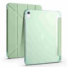 For iPad 10th Gen 10.9 2022 Four-corner Airbag Deformation Tablet Leather Case(Matcha Green) - 1