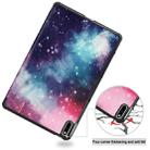 For Huawei MatePad 10.4 inch Painted Pattern Anti-fall Horizontal Flip Tablet PC Protective Leather Case with Bracket(Milky Way Nebula) - 4
