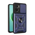 For Xiaomi Redmi 10 5G Sliding Camera Design TPU + PC Phone Case(Blue) - 1