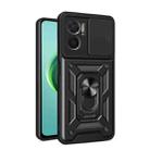 For Xiaomi Redmi 10 5G Sliding Camera Design TPU + PC Phone Case(Black) - 1