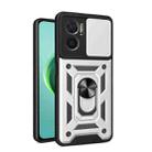 For Xiaomi Redmi 10 5G Sliding Camera Design TPU + PC Phone Case(Silver) - 1