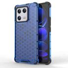 For Xiaomi 13 Pro Shockproof Honeycomb PC + TPU Phone Case(Blue) - 1