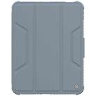 For iPad 10th Gen 10.9 2022 NILLKIN Bumper Pro Leather Tablet Case with Pen Slot & Sleep / Wake-up Function(Grey) - 1