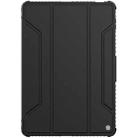 For Xiaomi Pad 5 Pro 12.4 inch  NILLKIN Bumper Pro Leather Tablet Case with Pen Slot & Sleep / Wake-up Function(Black) - 1