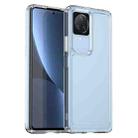 For Xiaomi Poco F4 Candy Series TPU Phone Case(Transparent) - 1