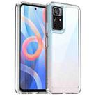 For Xiaomi Redmi Note 11 Candy Series TPU Phone Case(Transparent) - 1