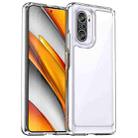 For Xiaomi Redmi K40 Pro Candy Series TPU Phone Case(Transparent) - 1