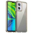 For Xiaomi Redmi 10 Prime+ 5G Candy Series TPU Phone Case(Transparent Grey) - 1