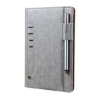 For iPad Mini 4 & 3 & 2 & 1 CMai2 Tmall Kaka Litchi Texture Horizontal Flip Leather Case with Holder & Card Slot & Photo Frame & Pen Slot(Grey) - 1