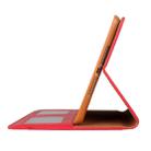 For iPad Mini 4 & 3 & 2 & 1 CMai2 Tmall Kaka Litchi Texture Horizontal Flip Leather Case with Holder & Card Slot & Photo Frame & Pen Slot(Red) - 7