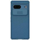 For Google Pixel 7 5G NILLKIN CamShield Pro Series PC Full Coverage Phone Case(Blue) - 1