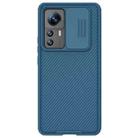 For Xiaomi 12T Pro NILLKIN CamShield Pro Series PC Full Coverage Phone Case(Blue) - 1