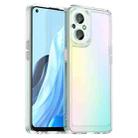 For OPPO F21 Pro 5G Candy Series TPU Phone Case(Transparent) - 1