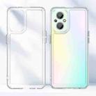 For OPPO Reno7 Lite Candy Series TPU Phone Case(Transparent) - 2